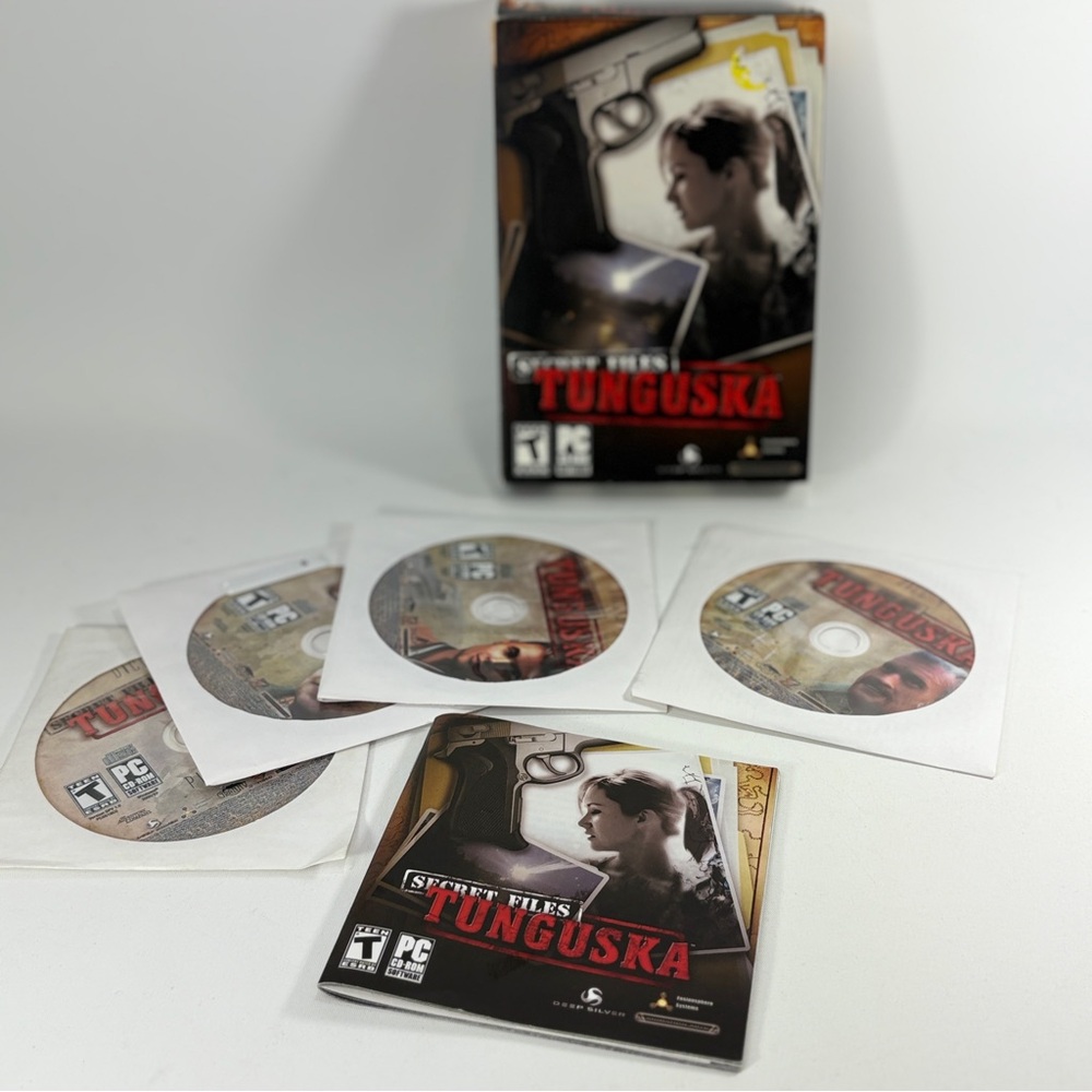 Secret Files Tunguska PC Game Windows 2006 Adventure Mystery